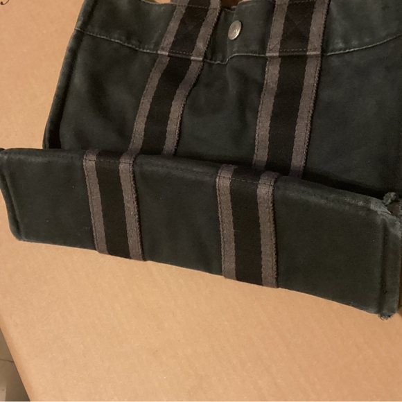 Hermes Navy Blue Small Tote Bag Unisex - Picture 5 of 7